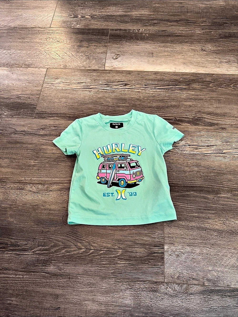 Hurley Toddler Boys Surf Van Graphic Tee Graphic Tee Size 2T